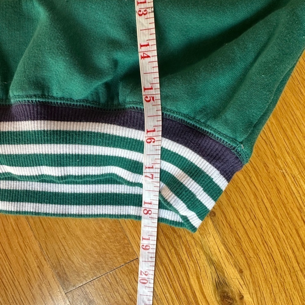 Limited Too - Girls - Crewneck Sweatshirt - Size Small (7/8) Green Plaid - Picture 9 of 9